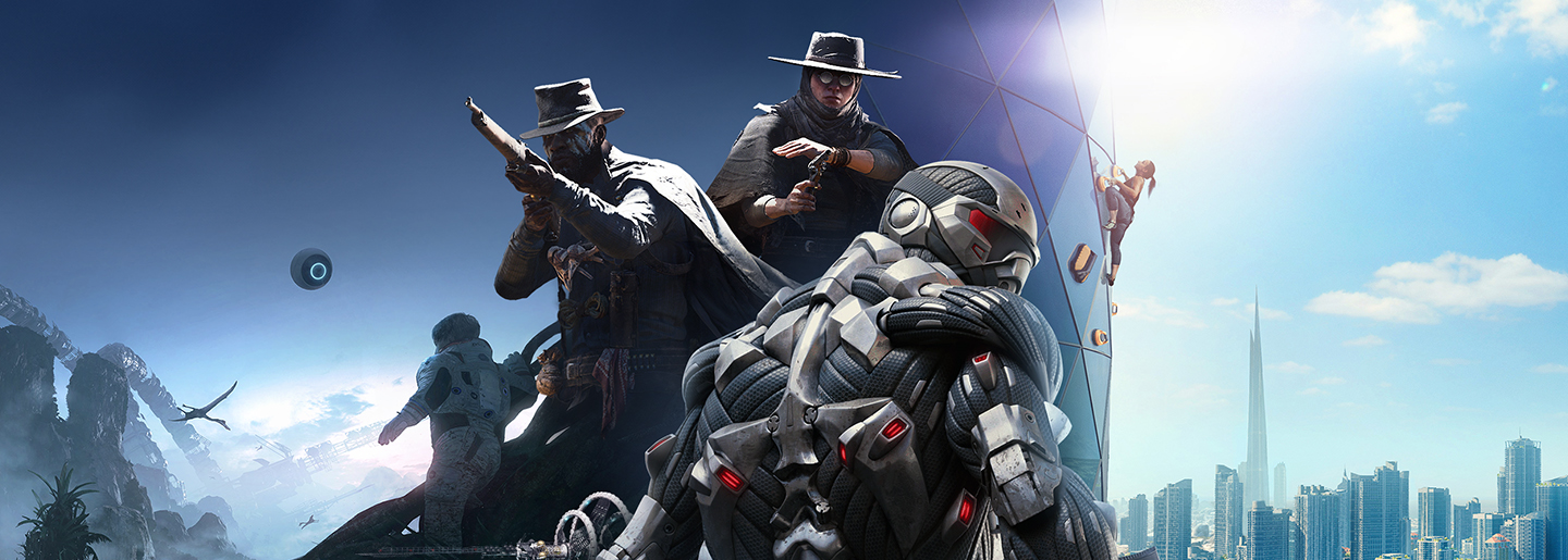 Crytek poster with various IPs